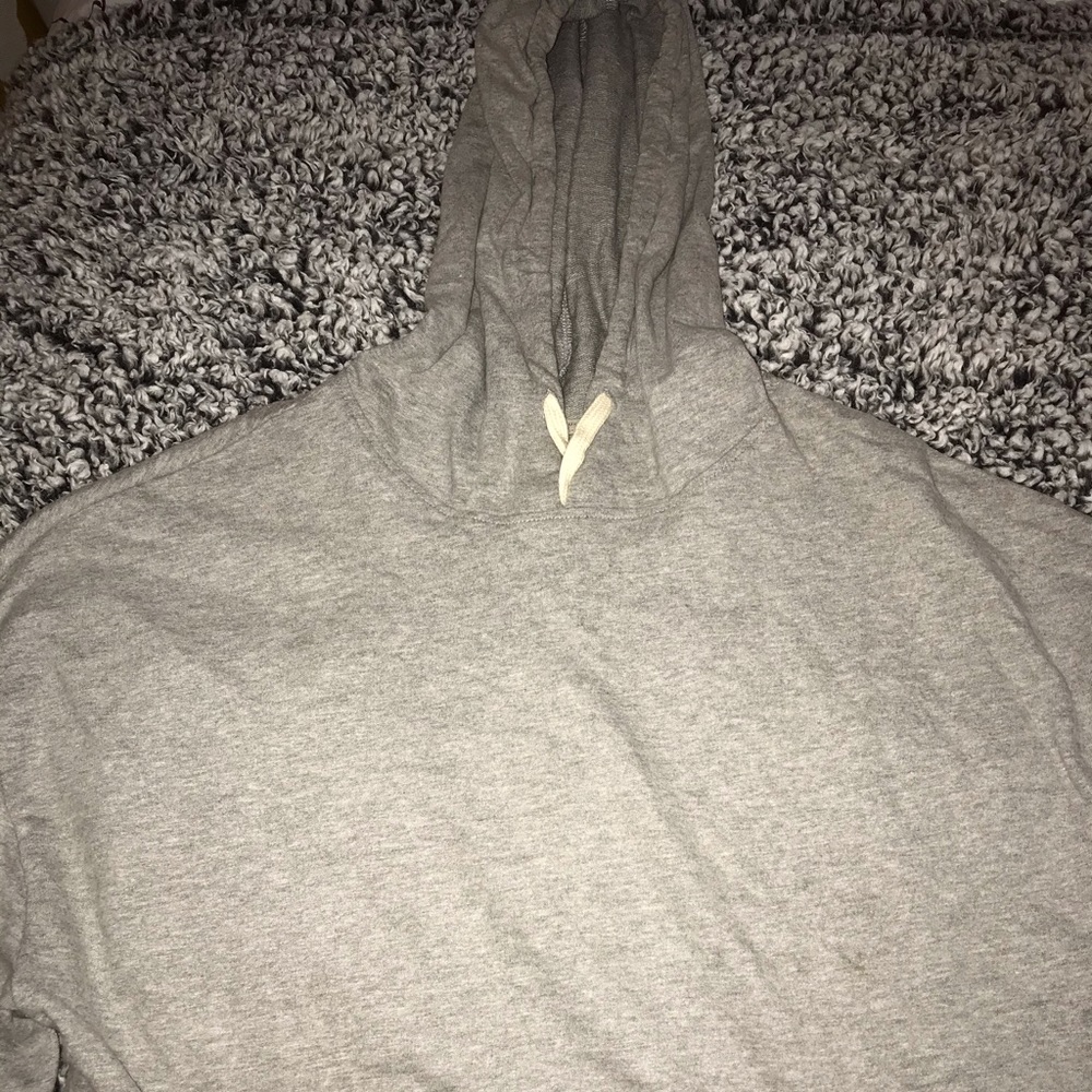 Gray Zara Autumn/Winter 17-18 Hoodie Dress